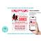 Customizable Valentine's School Mother Son Dance Ticket and Flyer Bundle Template